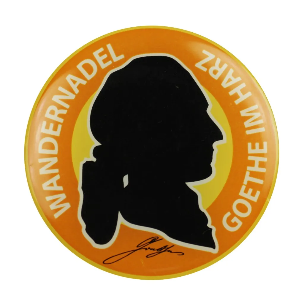 Goethe Hiking Needle Badge Harz