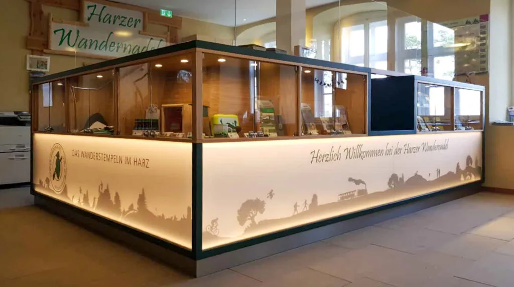 Information center Harzer Wandernadel in the Harz Mountains