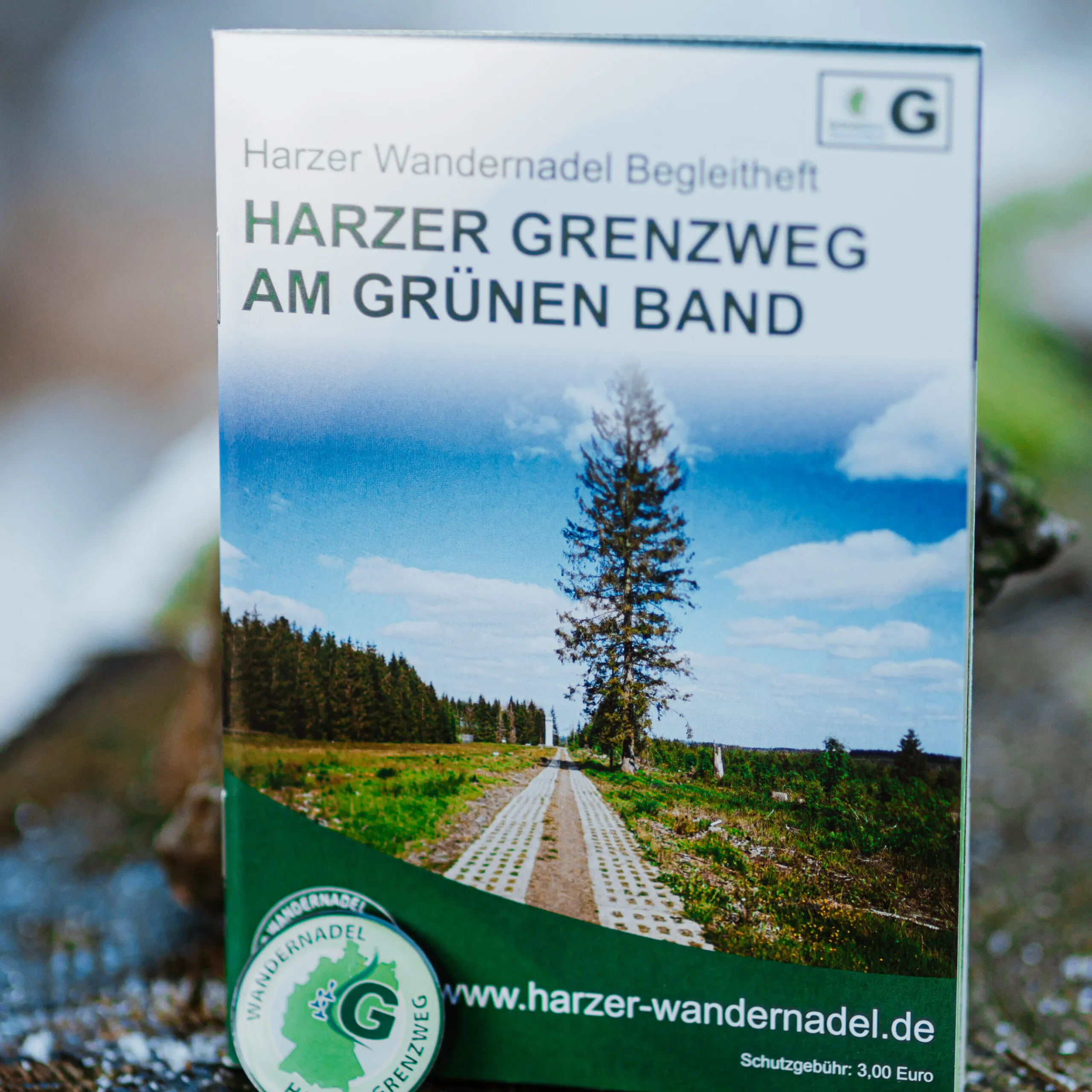 Brochure Harz Border Trail på det grønne bælte
